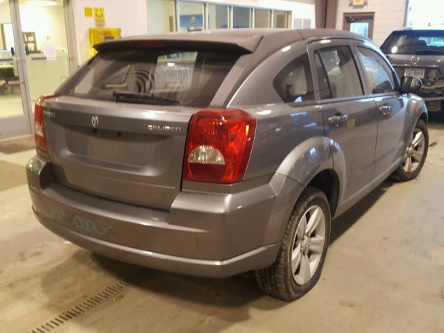 1B3CB3HA3BD294464 - 2011 DODGE CALIBER MA GRAY photo 4