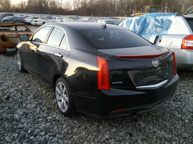 1G6AA5RA7D0122678 - 2013 CADILLAC ATS BLACK photo 3