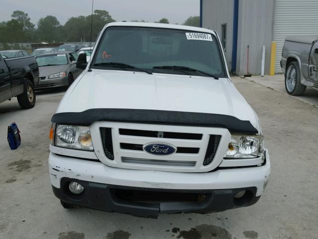 1FTKR1EE9BPA85360 - 2011 FORD RANGER SUP WHITE photo 9