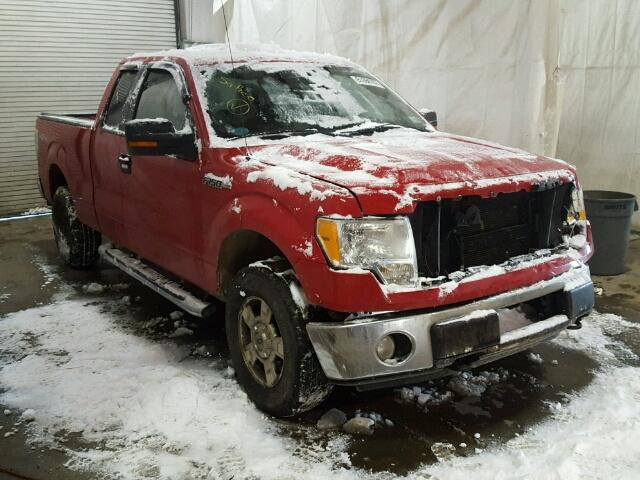 1FTFX1EV3AFD82930 - 2010 FORD F150 SUPER RED photo 1