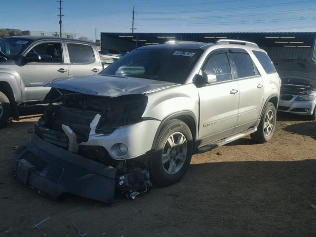 1GKEV337X8J138950 - 2008 GMC ACADIA SLT SILVER photo 2