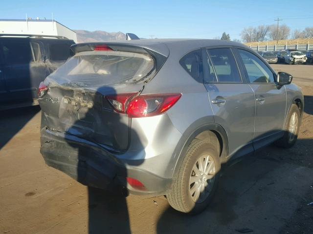 JM3KE4CE7D0161418 - 2013 MAZDA CX-5 TOURI SILVER photo 4