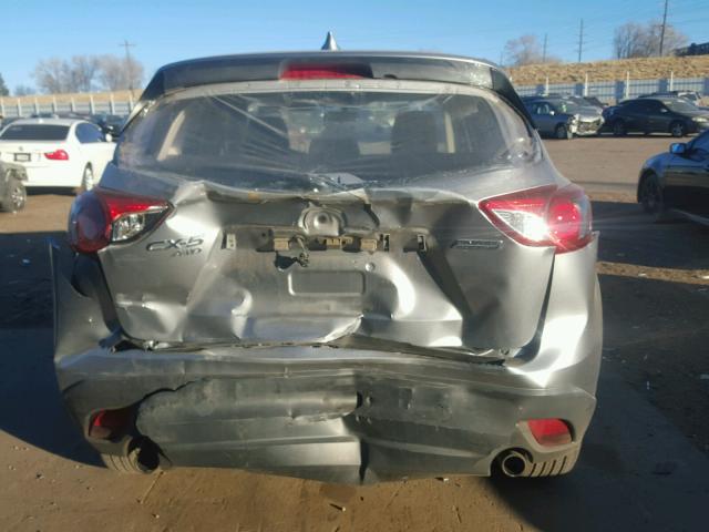 JM3KE4CE7D0161418 - 2013 MAZDA CX-5 TOURI SILVER photo 9