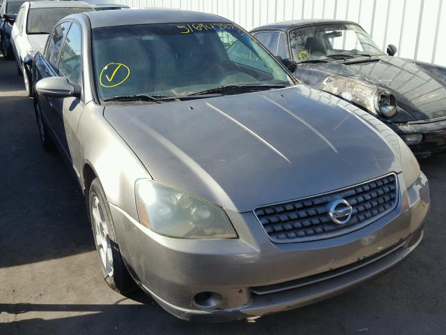 1N4AL11D26C142186 - 2006 NISSAN ALTIMA S BROWN photo 1