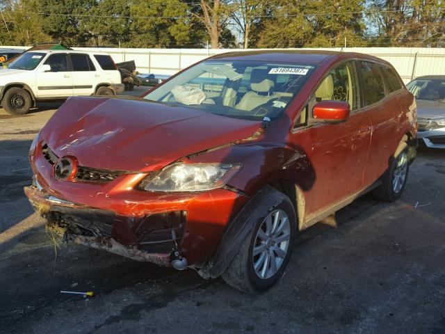 JM3ER2C58B0405614 - 2011 MAZDA CX-7 RED photo 2