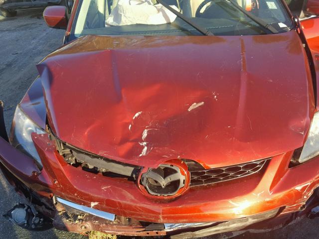 JM3ER2C58B0405614 - 2011 MAZDA CX-7 RED photo 7