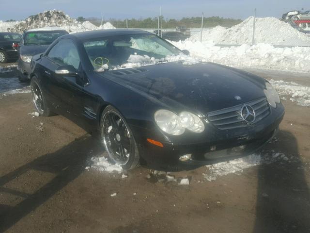 WDBSK75FX3F049358 - 2003 MERCEDES-BENZ SL 500R BLACK photo 1