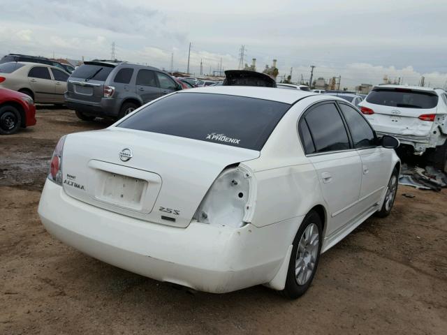 1N4AL11D96N373879 - 2006 NISSAN ALTIMA S WHITE photo 4