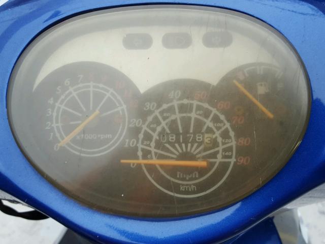 L8YTCKPH68Y099272 - 2008 OTHE MOPED BLUE photo 8