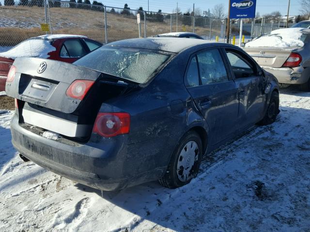 3VWPF71KX6M670860 - 2006 VOLKSWAGEN JETTA VALU GRAY photo 4