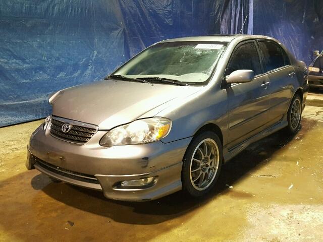 1NXBR30EX6Z726795 - 2006 TOYOTA COROLLA CE GRAY photo 2