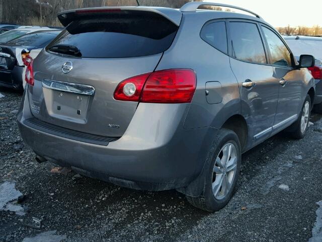 JN8AS5MV9FW256715 - 2015 NISSAN ROGUE SELE GRAY photo 4