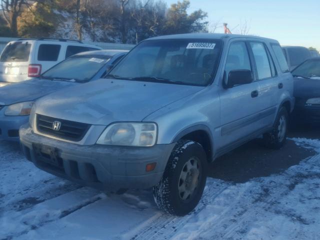 JHLRD18451C055488 - 2001 HONDA CR-V LX SILVER photo 2