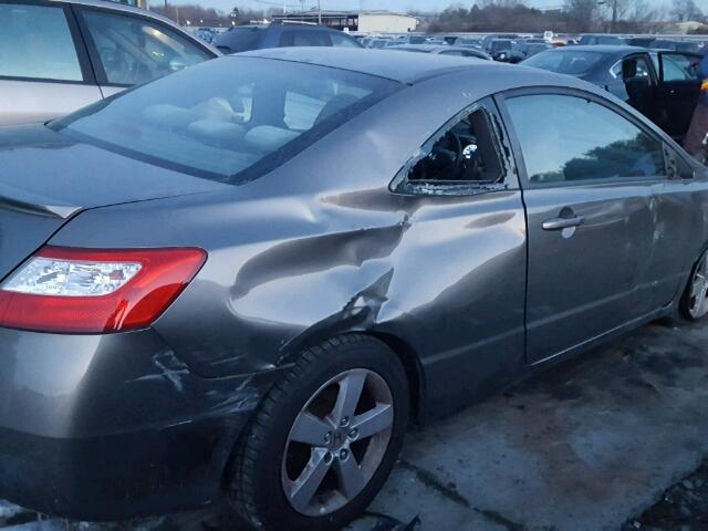 2HGFG12897H569080 - 2007 HONDA CIVIC EX BROWN photo 9