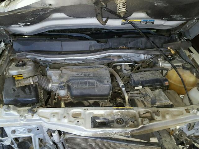 2CNDL73F066070577 - 2006 CHEVROLET EQUINOX LT SILVER photo 7