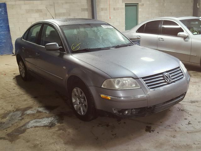 WVWPD63B62P356403 - 2002 VOLKSWAGEN PASSAT GLS GRAY photo 1