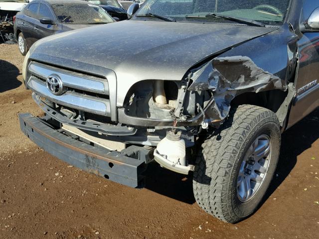 5TBRN34133S394536 - 2003 TOYOTA TUNDRA ACC GRAY photo 10