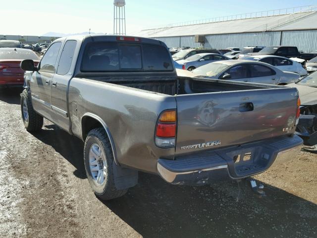 5TBRN34133S394536 - 2003 TOYOTA TUNDRA ACC GRAY photo 3