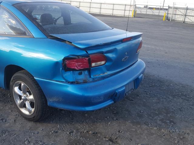 1G1JC1240X7182326 - 1999 CHEVROLET CAVALIER B BLUE photo 9