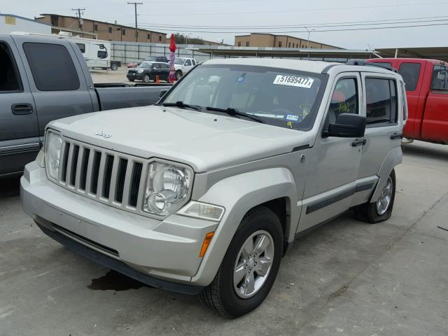 1J8GN28K49W513062 - 2009 JEEP LIBERTY SP SILVER photo 2