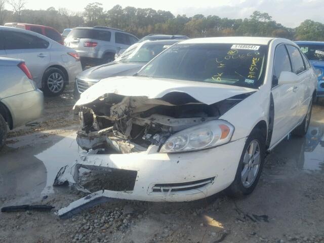 2G1WB55K279245192 - 2007 CHEVROLET IMPALA LS WHITE photo 2