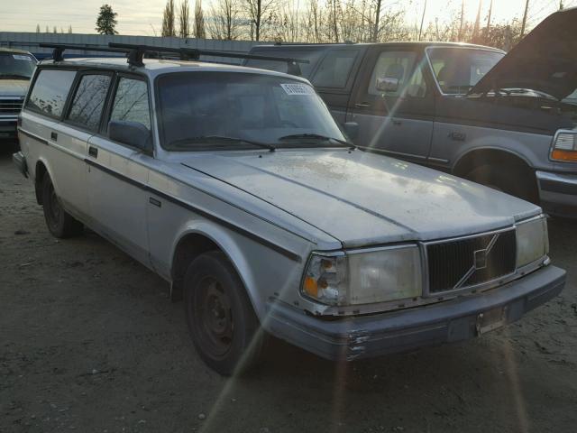 YV1AW8816N1938885 - 1992 VOLVO 240 SILVER photo 1