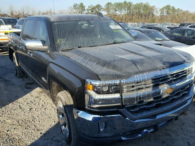 3GCPCSEC6GG187271 - 2016 CHEVROLET SILVERADO BLACK photo 1