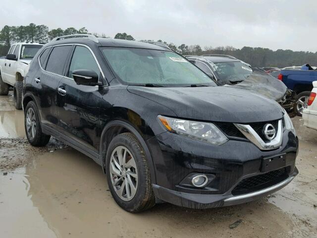 5N1AT2MT3EC774479 - 2014 NISSAN ROGUE S BLACK photo 1