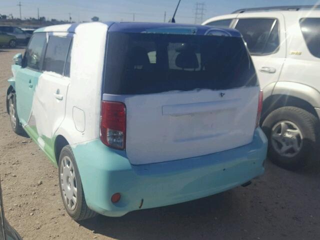 JTLZE4FE4B1120629 - 2011 TOYOTA SCION XB 绿色 照片 3