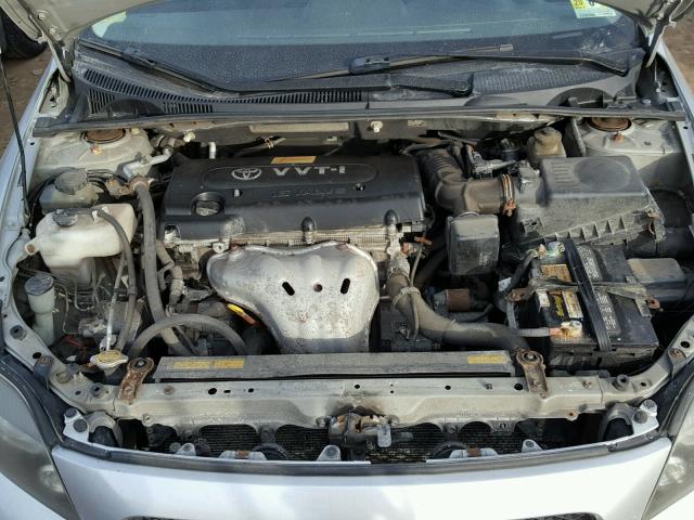 JTKDE167790291552 - 2009 SCION TC SILVER photo 7