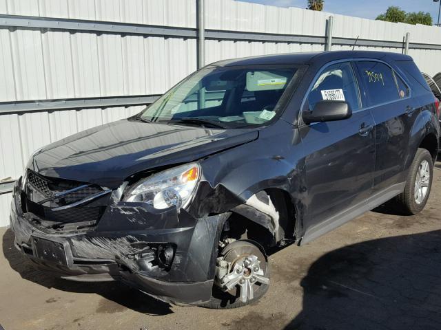 2GNALBEK2D1268714 - 2013 CHEVROLET EQUINOX LS GRAY photo 2