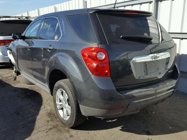 2GNALBEK2D1268714 - 2013 CHEVROLET EQUINOX LS GRAY photo 3