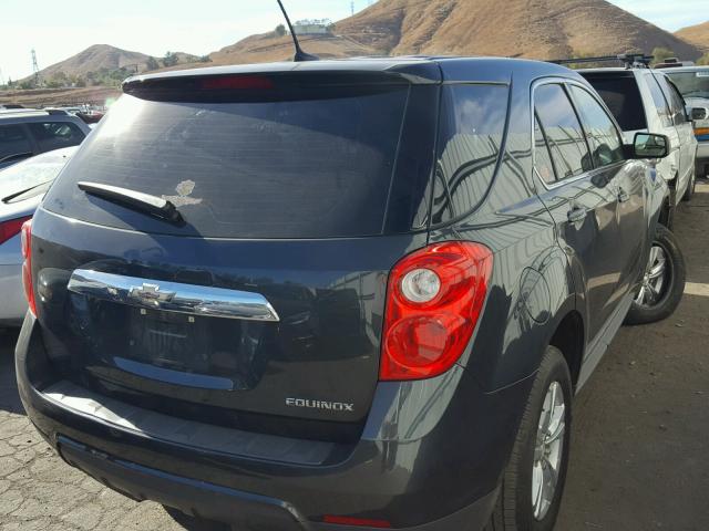 2GNALBEK2D1268714 - 2013 CHEVROLET EQUINOX LS GRAY photo 4