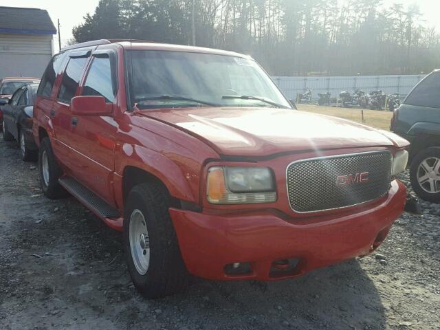 1GKEK13RXXR907672 - 1999 GMC DENALI RED photo 1