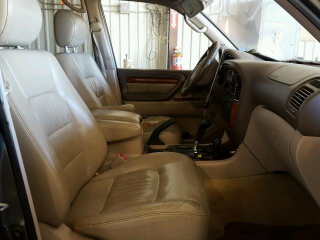 JT6HT00W6X0073485 - 1999 LEXUS LX 470 GRAY photo 5