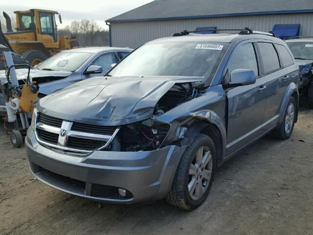 3D4PG5FV4AT238368 - 2010 DODGE JOURNEY SX GRAY photo 2