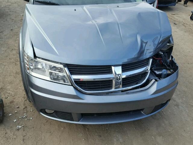 3D4PG5FV4AT238368 - 2010 DODGE JOURNEY SX GRAY photo 7