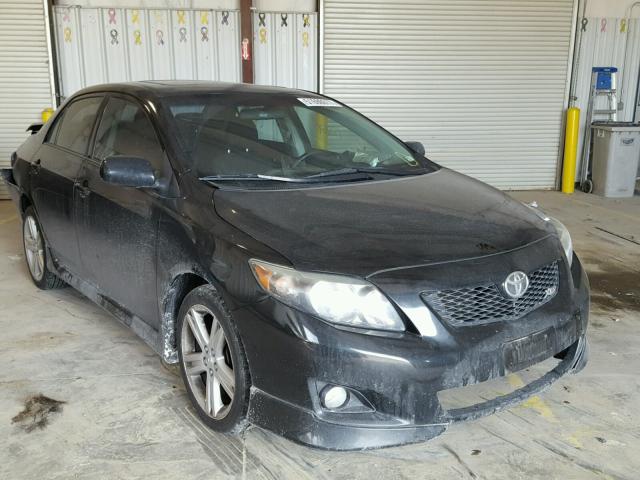 1NXBE40E19Z052302 - 2009 TOYOTA COROLLA XR 黑色 照片 1