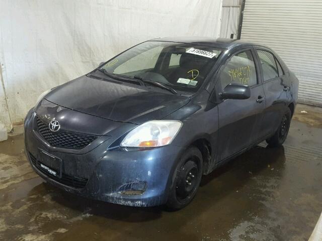 JTDBT903091342554 - 2009 TOYOTA YARIS CHARCOAL photo 2