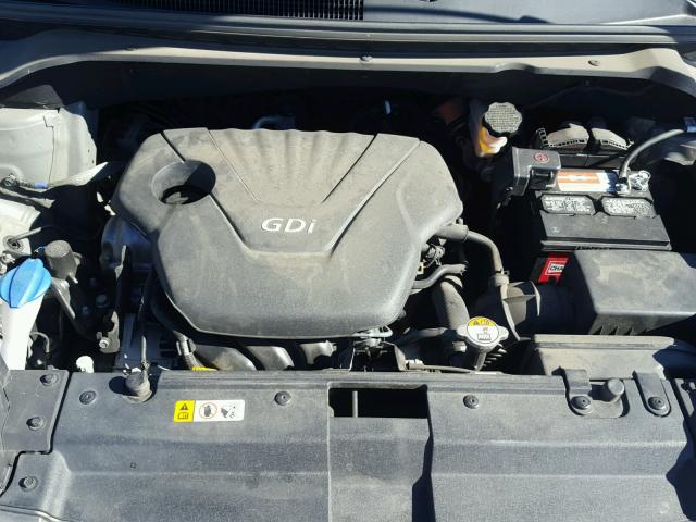 KNDJN2A25E7067063 - 2014 KIA SOUL SILVER photo 7