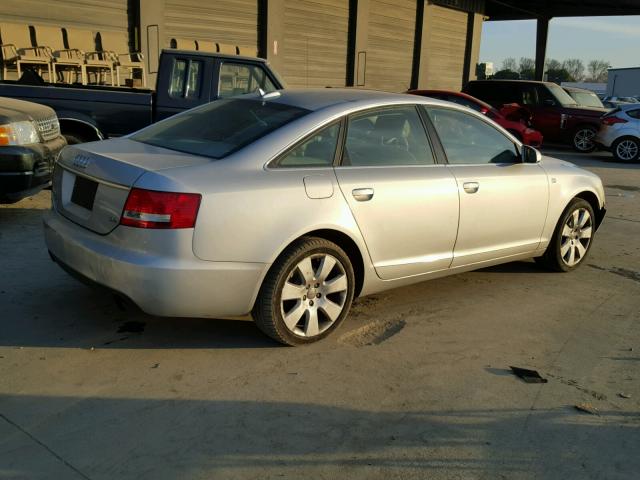 WAUDT74F05N051148 - 2005 AUDI A6 3.2 QUA GRAY photo 4