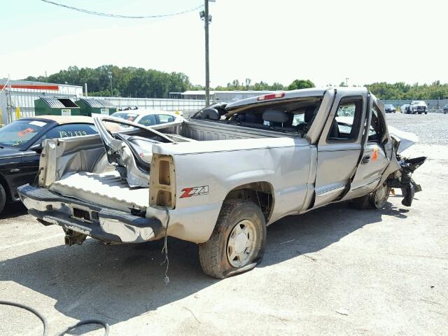 2GTEK19T841250602 - 2004 GMC NEW SIERRA SILVER photo 4