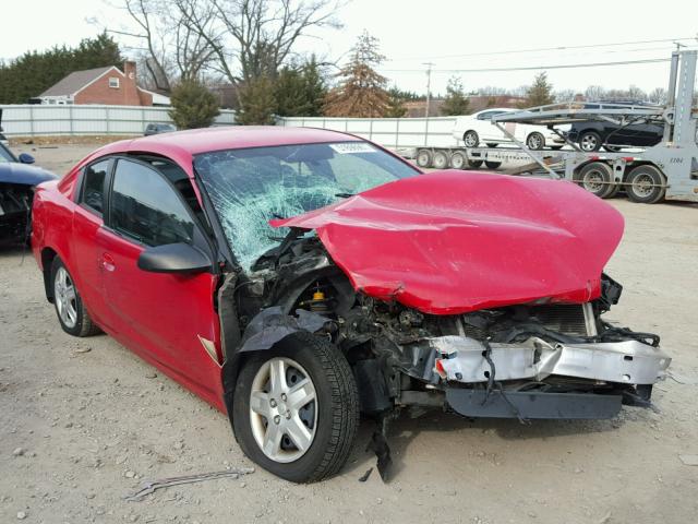 1G8AN18F26Z189141 - 2006 SATURN ION LEVEL RED photo 1