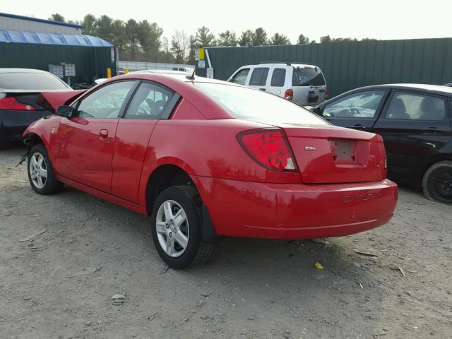 1G8AN18F26Z189141 - 2006 SATURN ION LEVEL RED photo 3