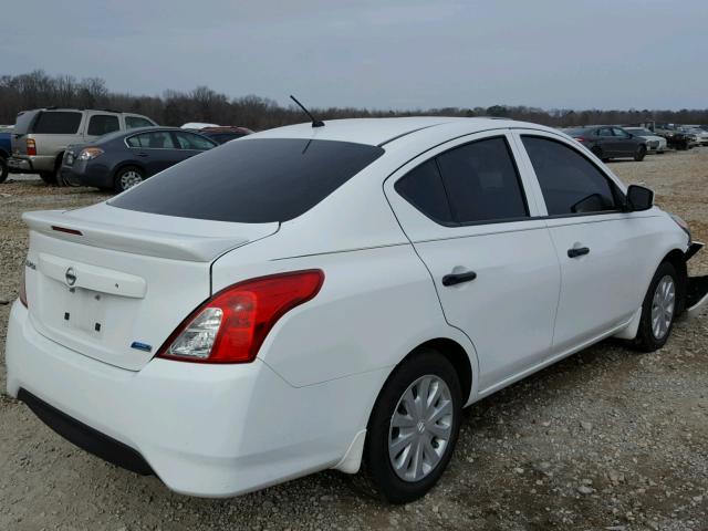 3N1CN7AP2GL825542 - 2016 NISSAN VERSA S WHITE photo 4