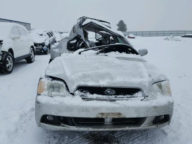 4S3BE635537206477 - 2003 SUBARU LEGACY L SILVER photo 10