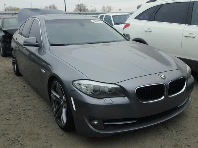 WBAFR1C51BC741155 - 2011 BMW 528 I GRAY photo 1