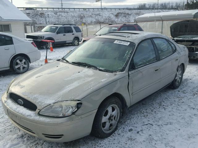 1FAFP56U76A255279 - 2006 FORD TAURUS SEL GOLD photo 2