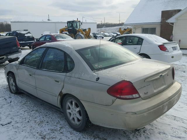 1FAFP56U76A255279 - 2006 FORD TAURUS SEL GOLD photo 3