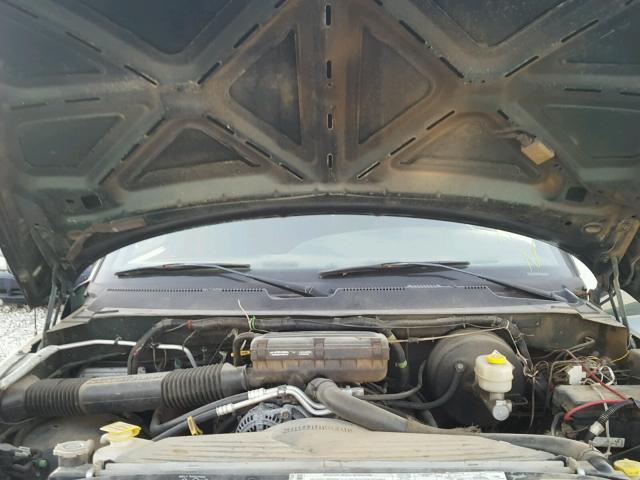 3B7HF12Z51G170211 - 2001 DODGE RAM 1500 GREEN photo 7